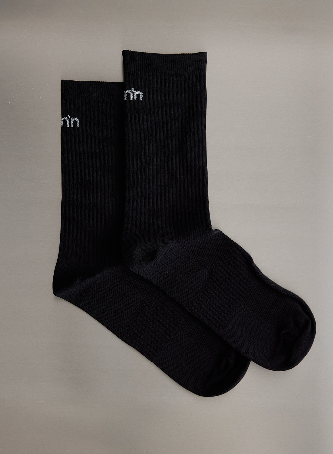 Black Running Socks High