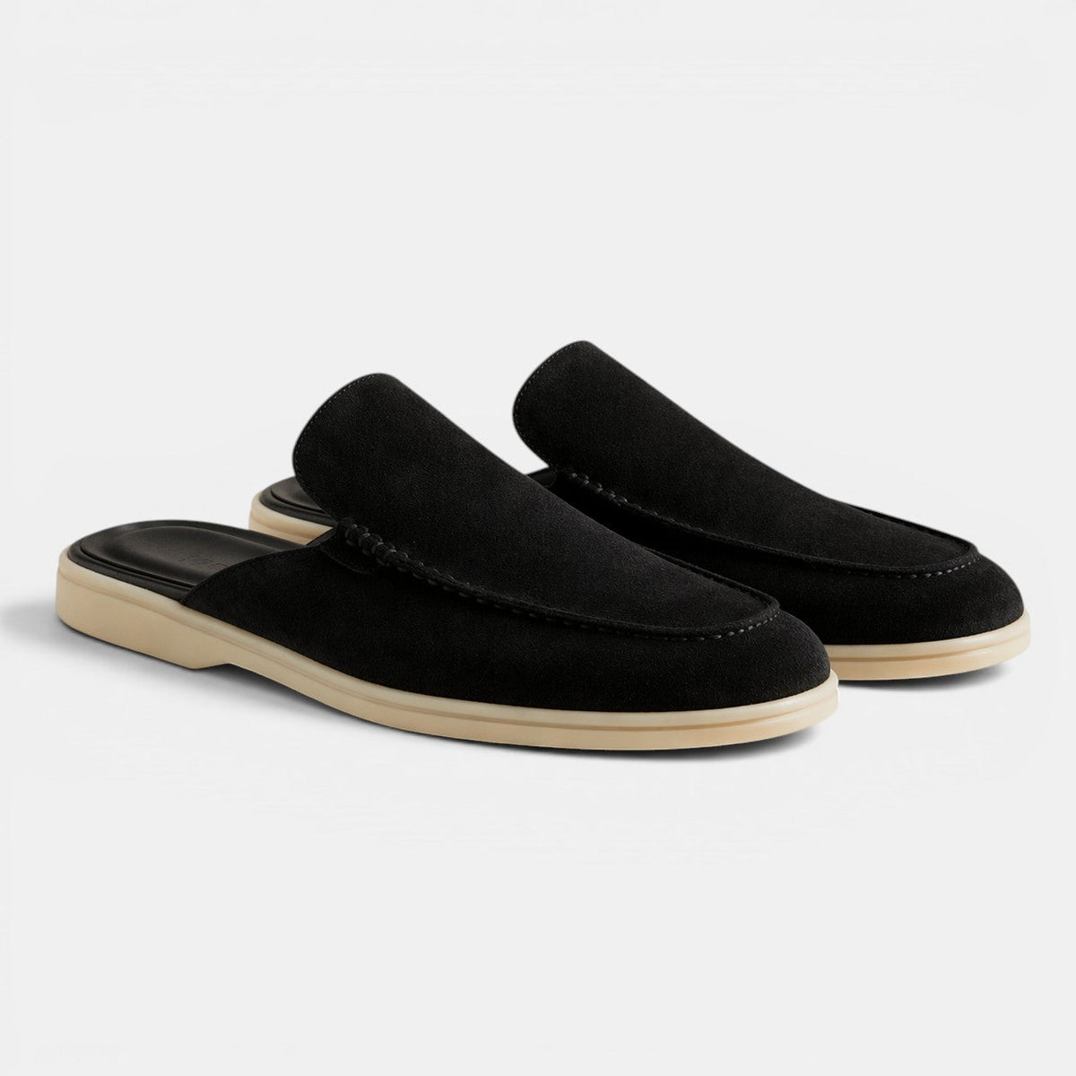 Men's Slip-On Suede Mules | Casual Summer Footwear